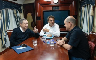 Макрон, Шольц и Драги прибыли в Украину, — Антон Геращенко