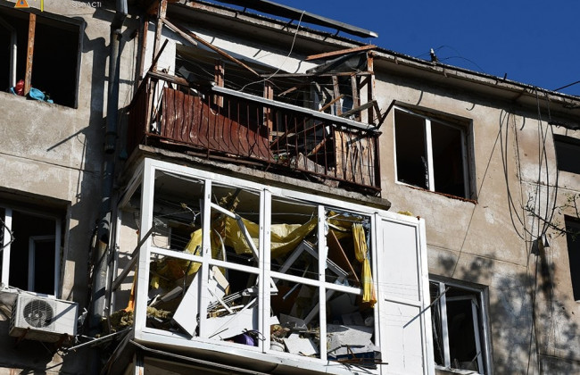 Ракетный удар по Николаеву: момент «прилета» попал на видео