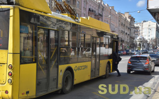 На вихідних деякі тролейбуси у Києві змінять маршрут: карта руху