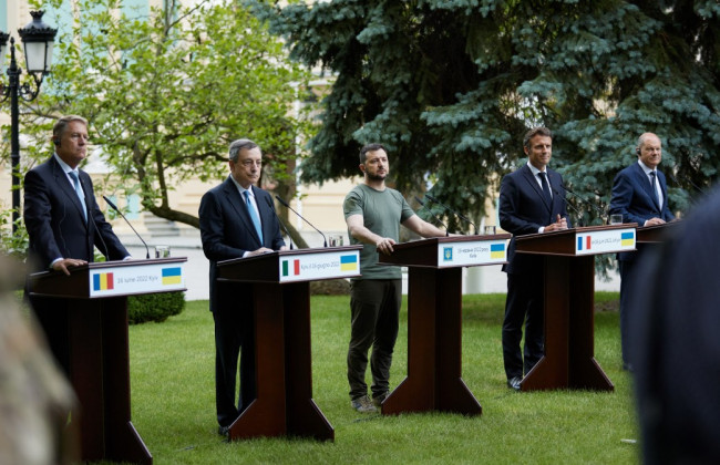 Зеленский рассказал о реакции европейских лидеров на сирены в Киеве