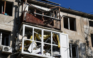 Ракетный удар по Николаеву: момент «прилета» попал на видео