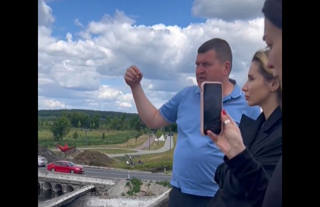 Выступавшая в России Светлана Лобода побывала в Ирпене, видео