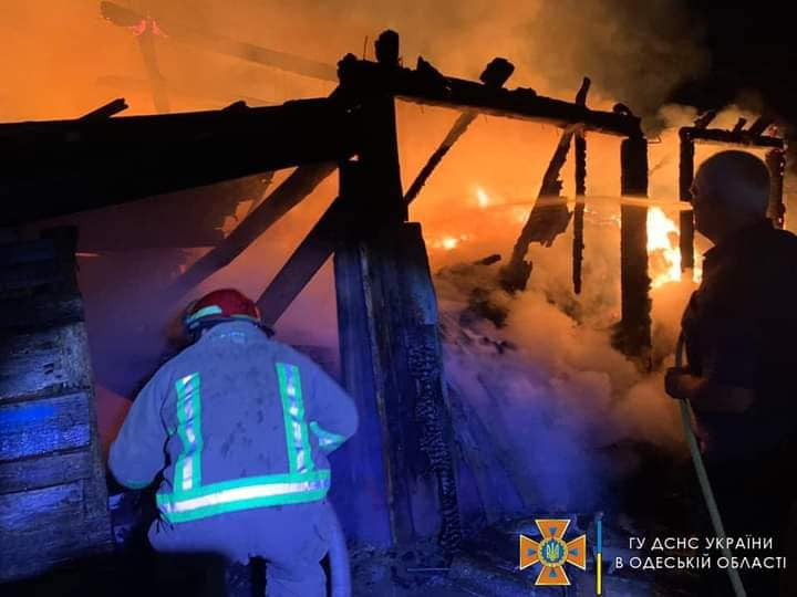 В Одеській області через пожежу було знищено майже 5 тонн врожаю – ДСНС
