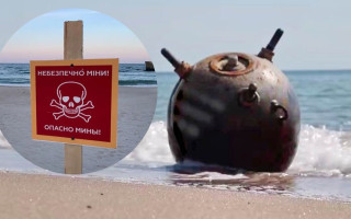У Коблевому біля берега здетонувала морська міна, яку принесло хвилями