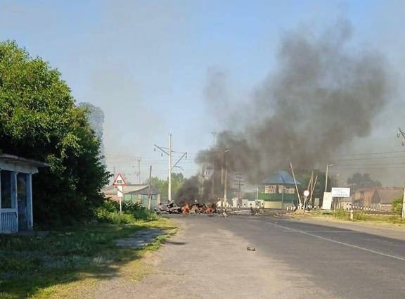 В Полтавській області загорівся військовий автомобіль з боєкомплектом – ОВА