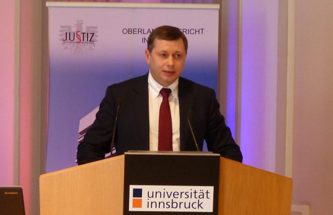 Заслухавши доповідь голови Київського апеляційного суду Ярослава Головачова, Конференція президентів апеляційних судів ЄС ухвалила резолюцію «Агресія проти України»