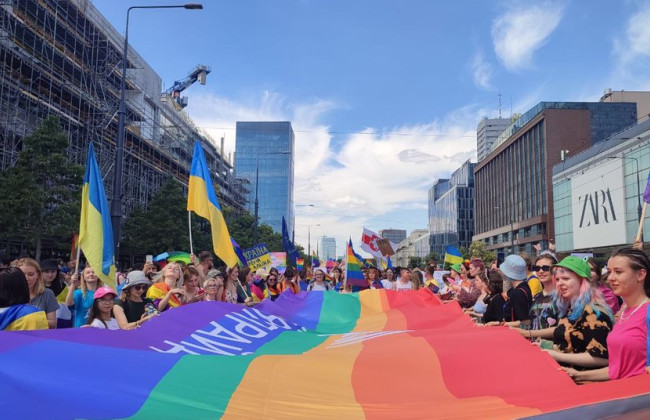 «Київпрайд» провів у Варшаві Марш Рівності, фото