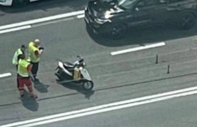 В Киеве на проспекте Лобановского произошло ДТП, фото