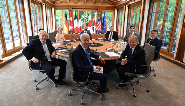 Лидеры G7 обязуются оказывать Украине бессрочную поддержку