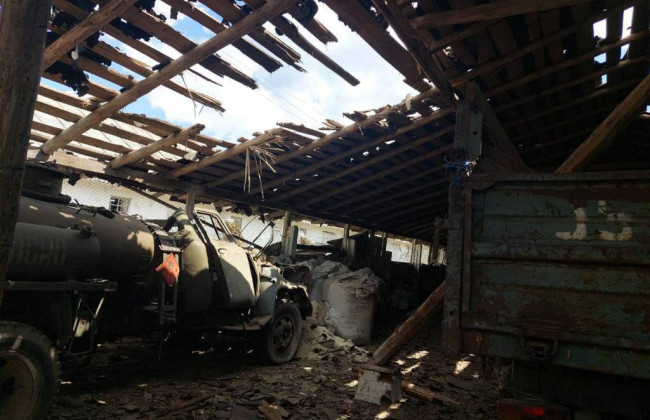 Обстріл агропідприємства на Чернігівщині: фото наслідків
