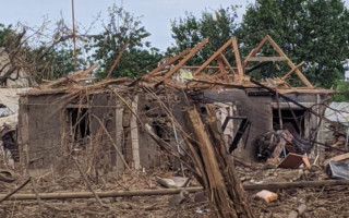 Ракетный удар под Одессой: 65 домов не пригодны для жизни, фото
