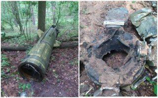 Під Києвом сапери виявили уламки російської ракети «Точка-У»: фото