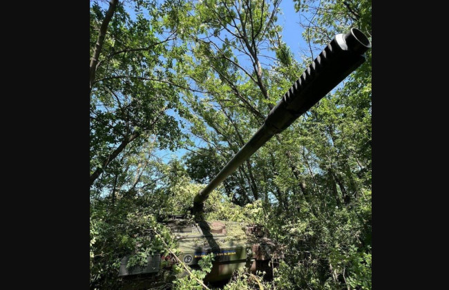 Немецкие гаубицы уже уничтожают оккупантов на фронте, фото