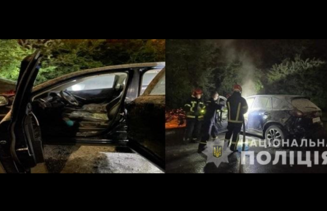У Києві затримали чоловіка, який намагався підпалити автомобіль поліцейского