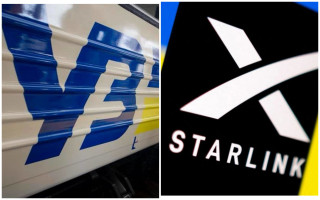 У поїздах Укрзалізниці з’явиться інтернет від Starlink: названа дата