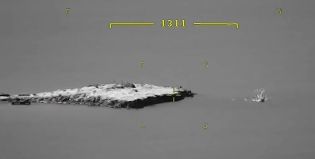 Опубликовано видео, как освобождали от оккупантов остров Змеиный