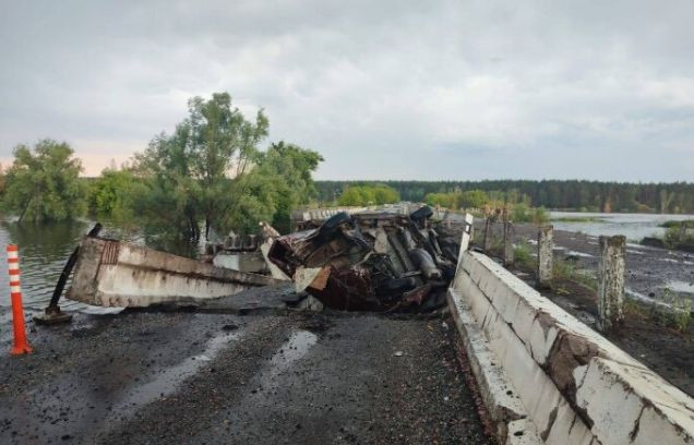 Разрушение моста в Демидове: опубликовали схему объезда