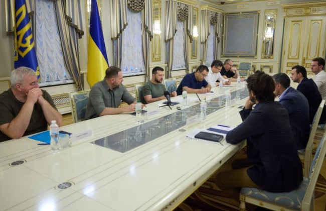 Зеленський зустрівся з співголовою Групи з питань міжнародних безпекових гарантій для України