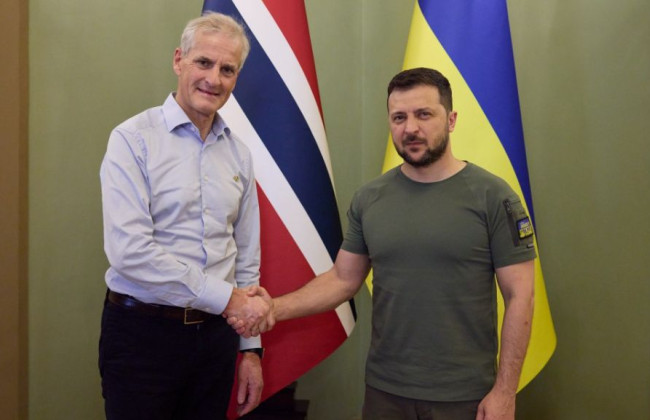 Зеленський зустрівся з прем’єр-міністром Норвегії: про що говорили