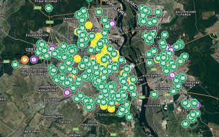 Новые названия улиц Киева доступны на интерактивной карте