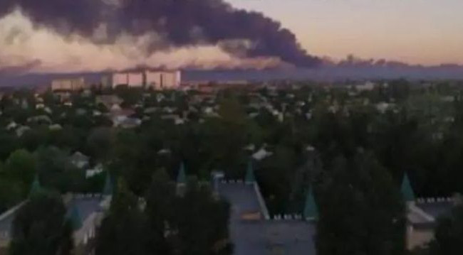 Более 30 ударов: ВСУ уничтожили военную базу оккупантов в Мелитополе