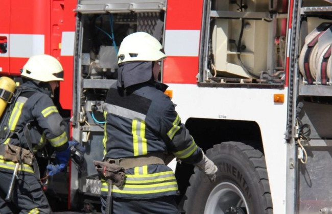 На столичном рынке произошел пожар: подробности