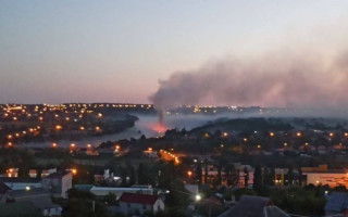В Белгороде произошло несколько мощных взрывов, видео