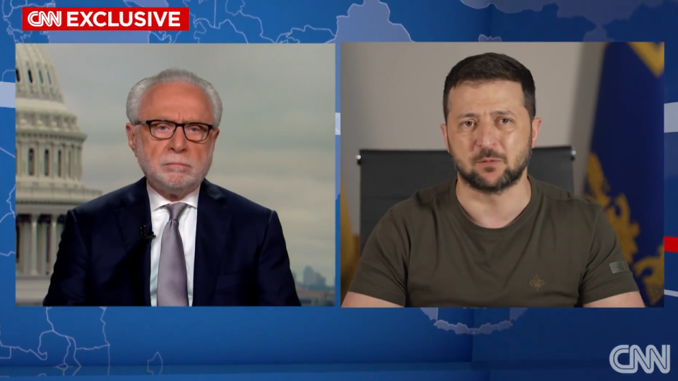 «Українці не готові віддати свою землю»,  – Зеленський для CNN