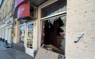 По Харькову нанесен ракетный удар: фото последствий взрывной волны