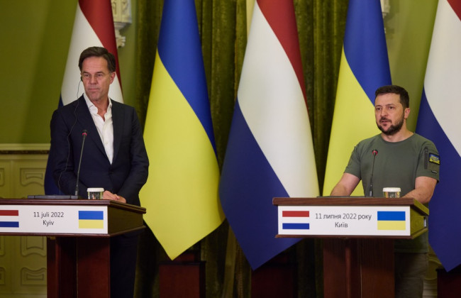 Зеленський зустрівся з прем’єр-міністром Нідерландів: про що говорили