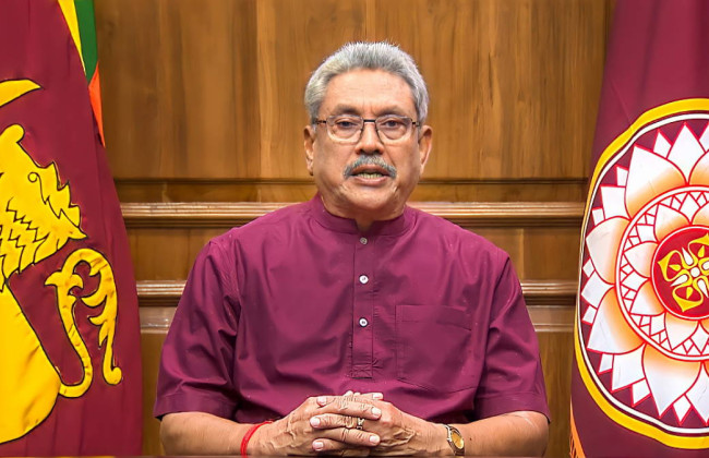 СМИ: После массовых протестов президент Шри-Ланки написал заявление об отставке