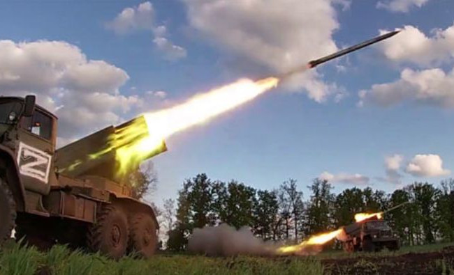 Российские войска ударили из РСЗО по Никополю