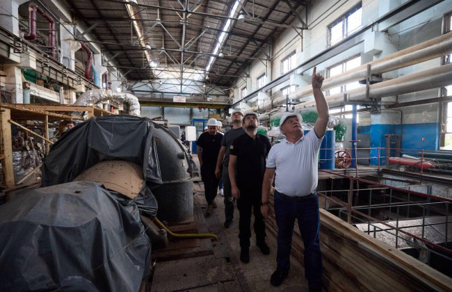 В Офісі Президента розказали про руйнування, яких зазнала Охтирська ТЕЦ
