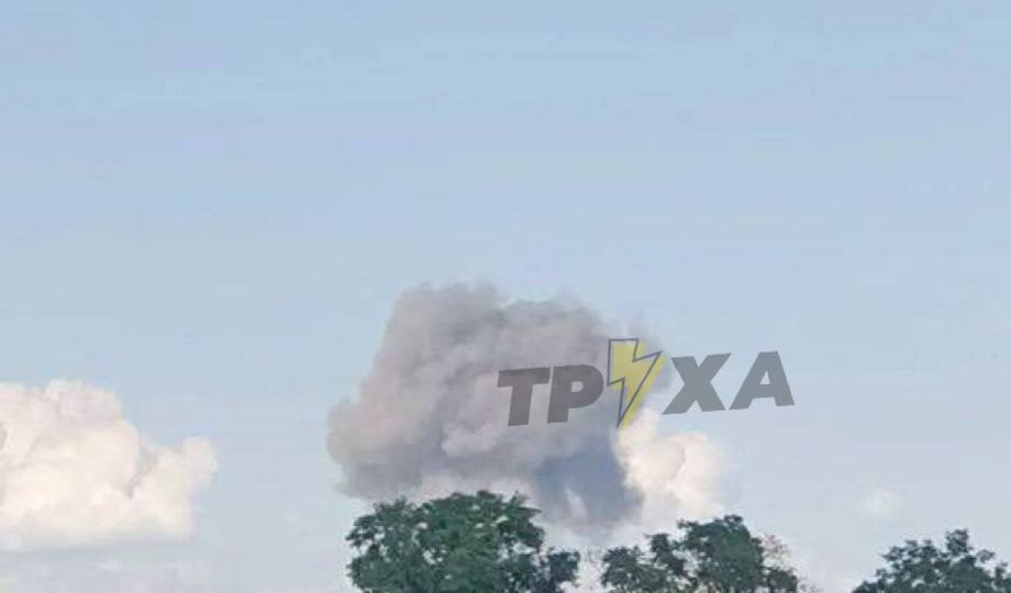 В Черкасской области прогремел взрыв: столб дыма поднялся в небо