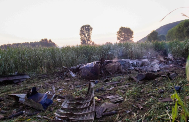 Катастрофа Ан-12 в Греции: украинский самолет вез боеприпасы в Бангладеш