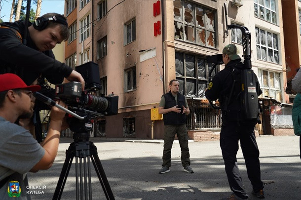В Ирпене стартовали съемки фильма о вторжении РФ