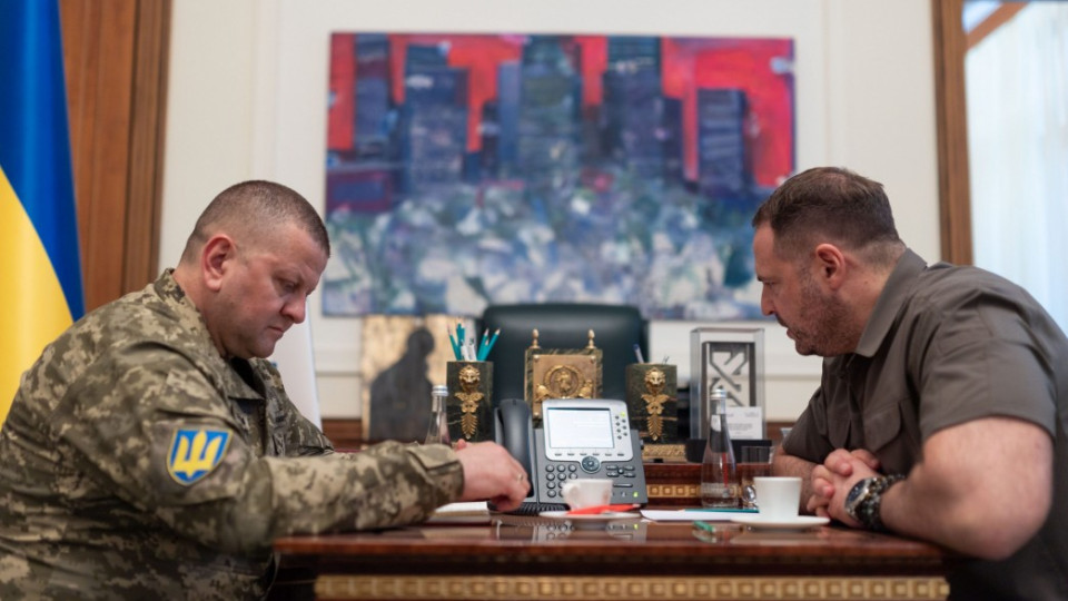 Єрмак і Залужний провели переговори з радником Байдена Салліваном і генералом Міллі