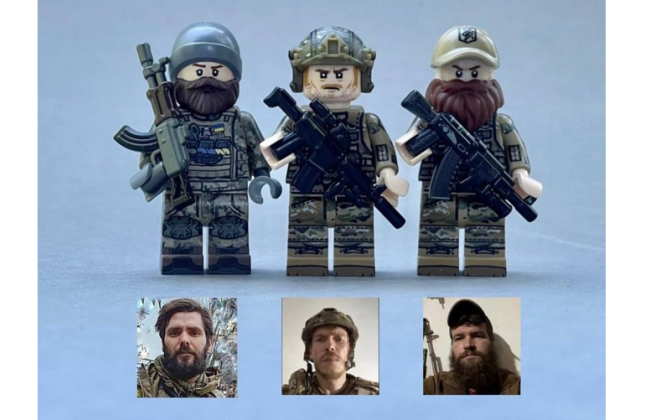 Lego створив фігурки захисників «Азовсталі»: фото