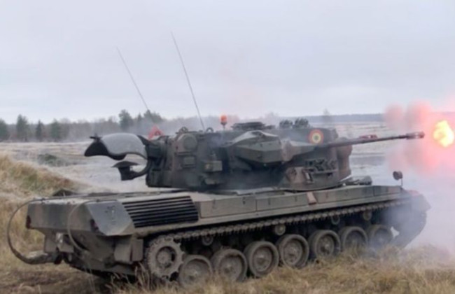 Украина получила первые немецкие зенитки Gepard, — Резников
