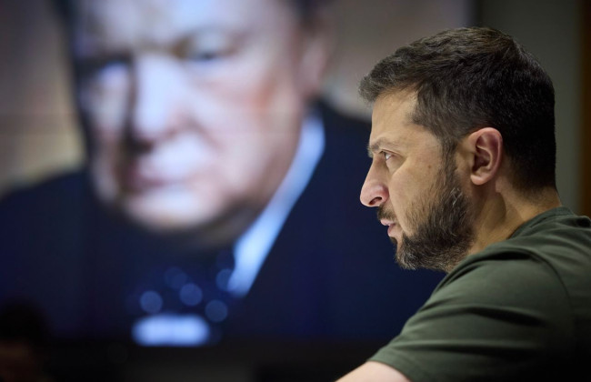 Владимир Зеленский получил Премию Уинстона Черчилля за лидерство
