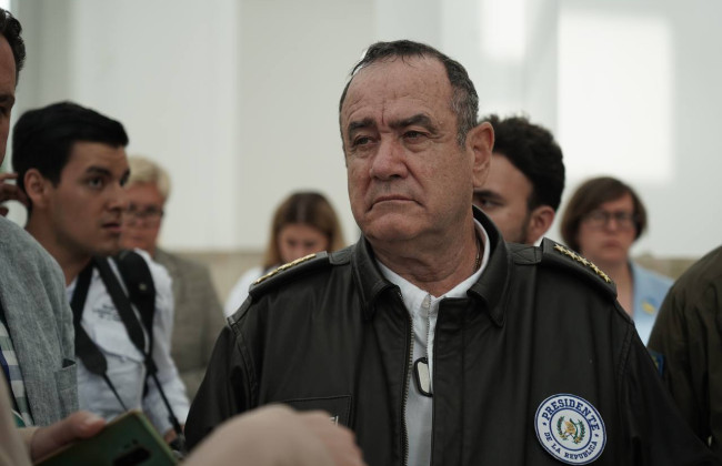 Президент Республики Гватемала посетил разрушенные города Киевщины, фото