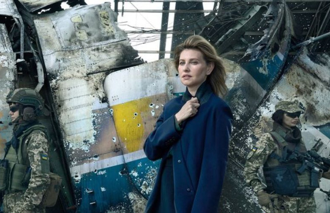 Елена Зеленская отреагировала на критику фотосессии для Vogue