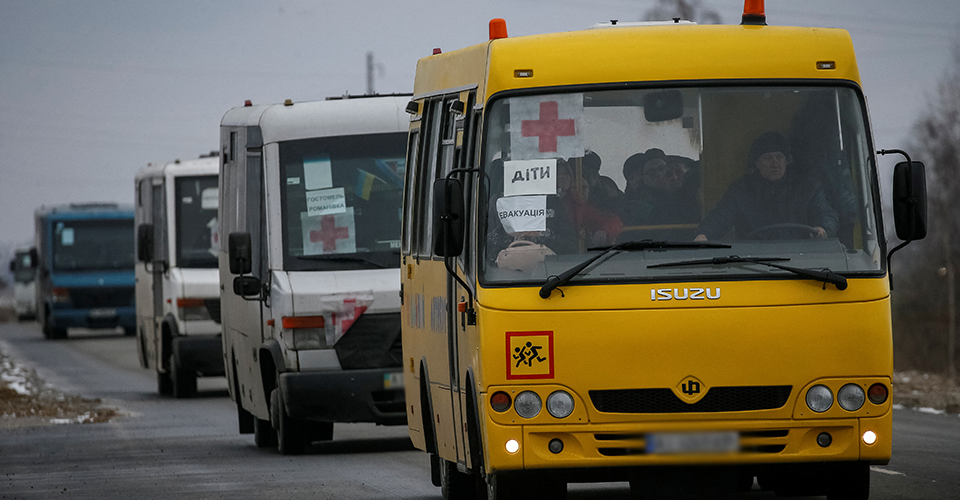 Як проходитиме евакуація з Донецької області: алгоритм дій для людей