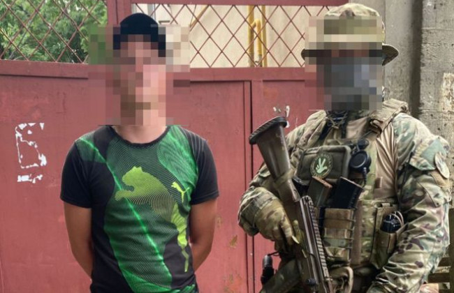 В Николаеве задержали корректировщика огня