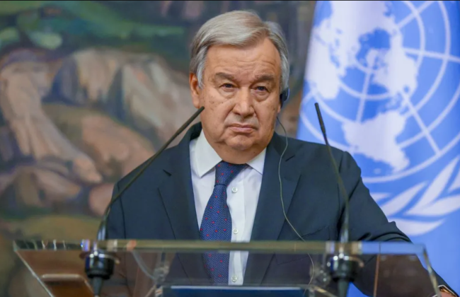 Генсек ООН Антониу Гутерриш: Человечество находится «в одном недоразумении» от ядерного уничтожения