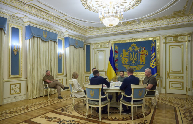 Зеленський зустрівся з міністром закордонних справ Естонії: про що говорили