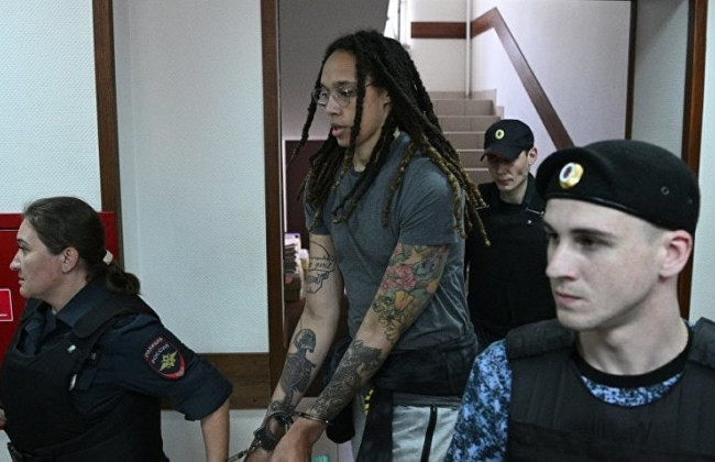 В РФ суд признал баскетболистку из США Бриттни Грайнер виновной в контрабанде наркотиков