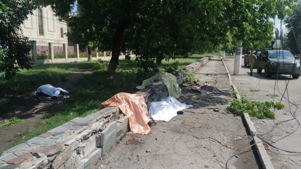 Войска РФ обстреляли остановку в Торецке: есть жертвы