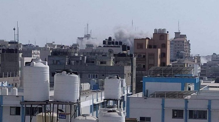 Израильские ВВС ударили по Газе: появилось видео прилета