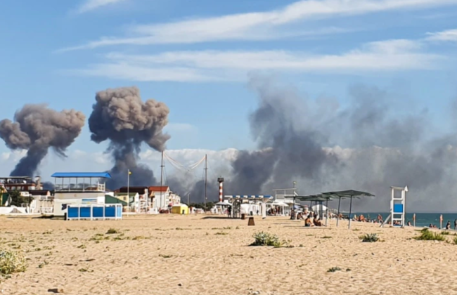 В Міноборони України зробили заяву щодо вибухів в окупованому Криму